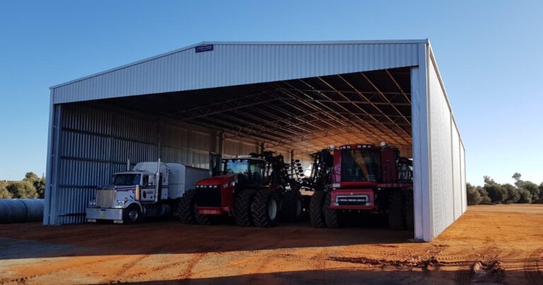 Machinery shed